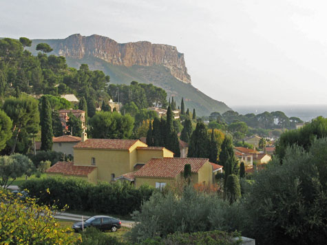Landmarks in Cassis France