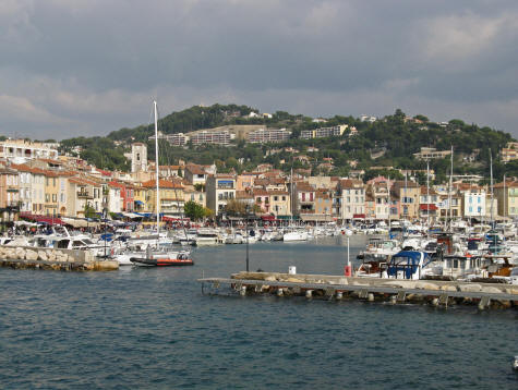 Port of Cassis in Provence France