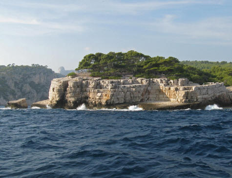Rock Formations in the Calanques